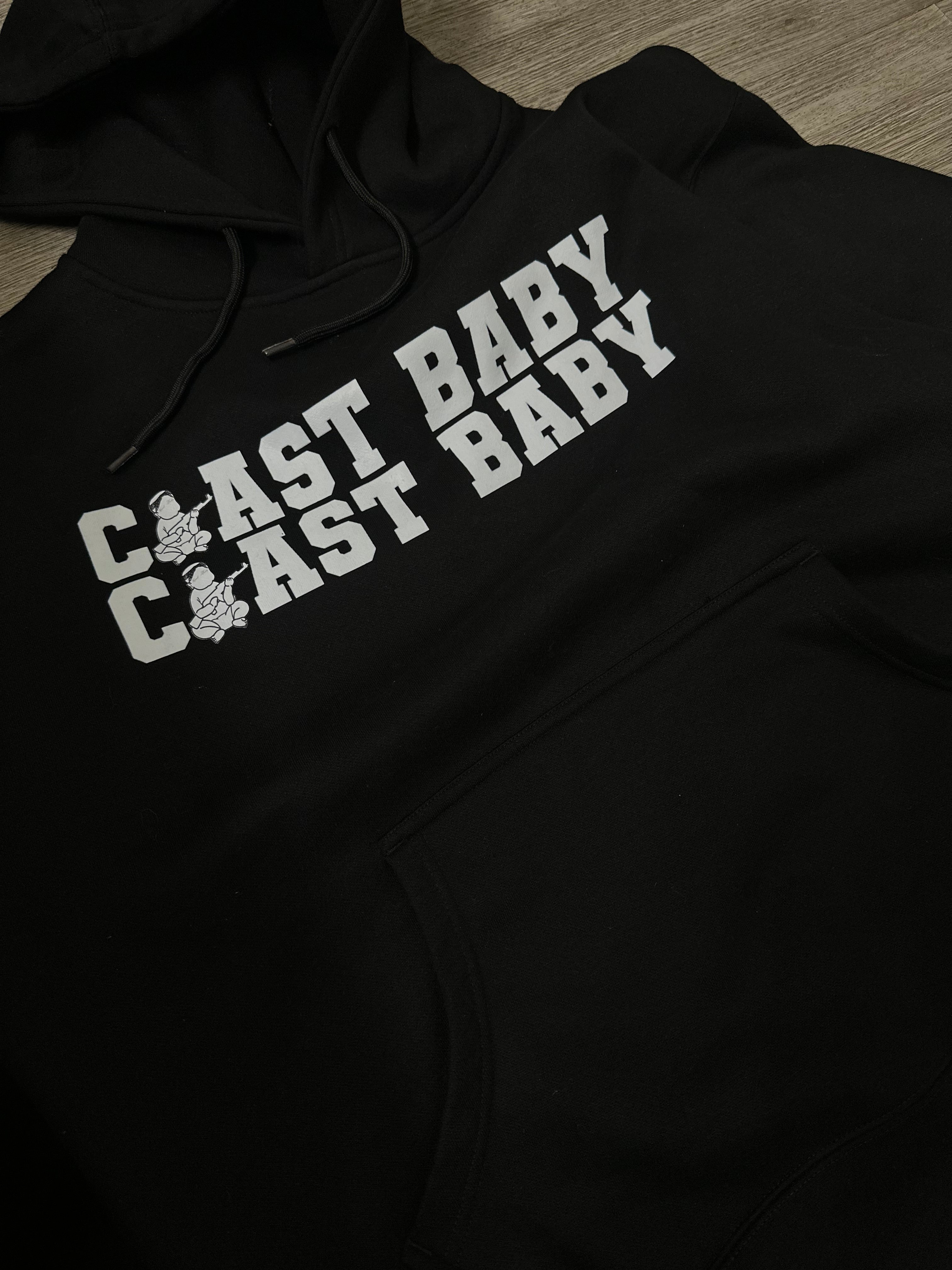Coast baby “varsity” hoodie