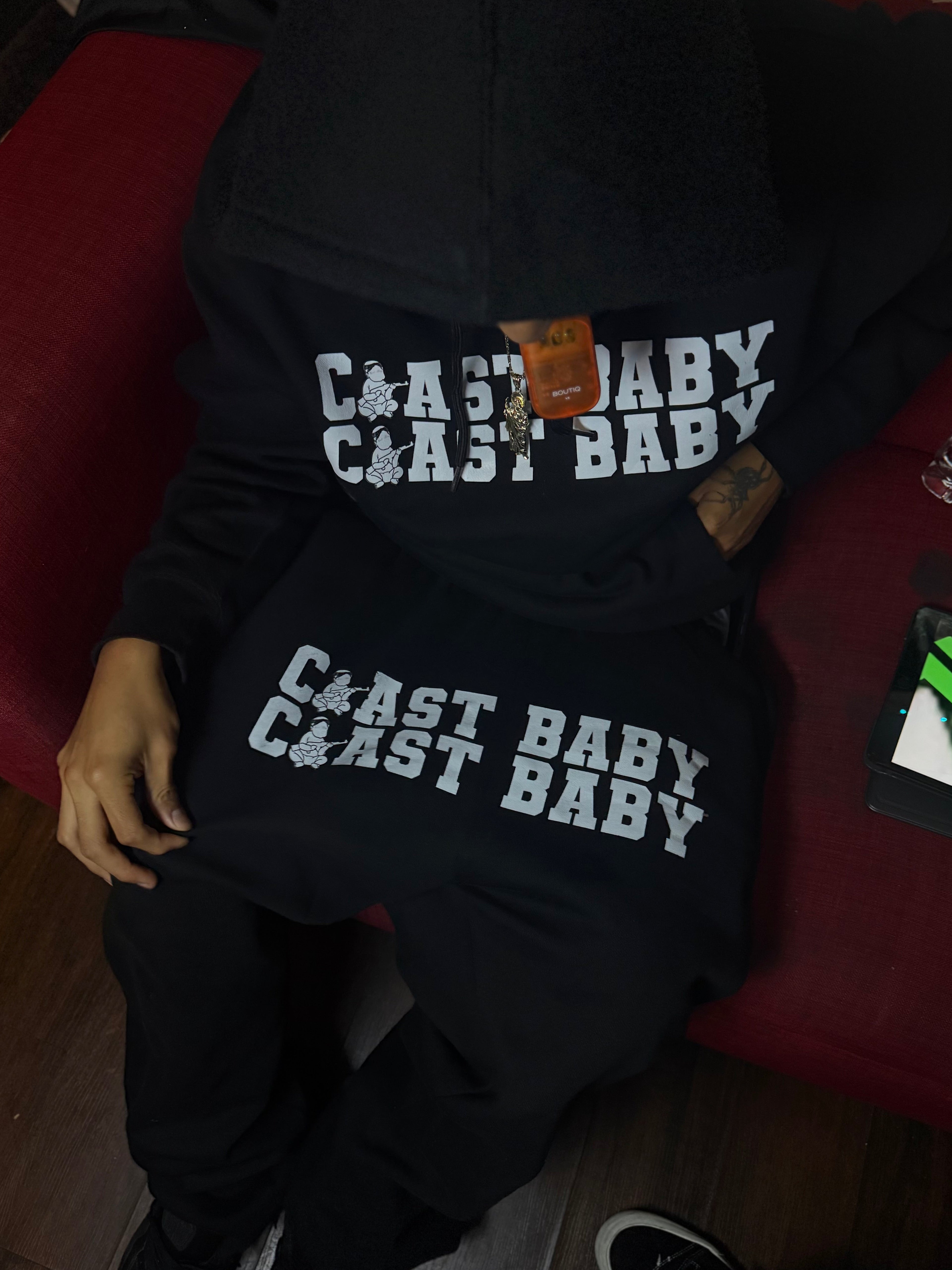 Coast baby “varsity” sweats